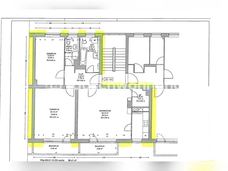 Tauschwohnung: Zentrale 3,5-Zimmer-Wohnung in Berlin Mitte — photo 1